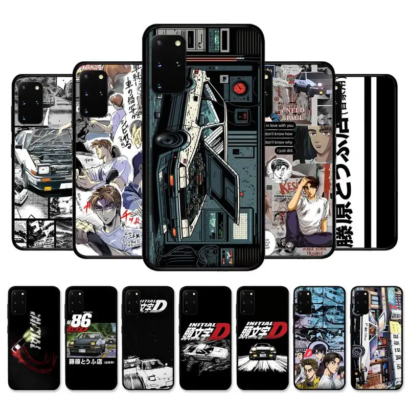 

Anime Initial D Phone Case For Samsung S 9 10 20 21 22 23 30 23plus lite Ultra FE S10lite Fundas