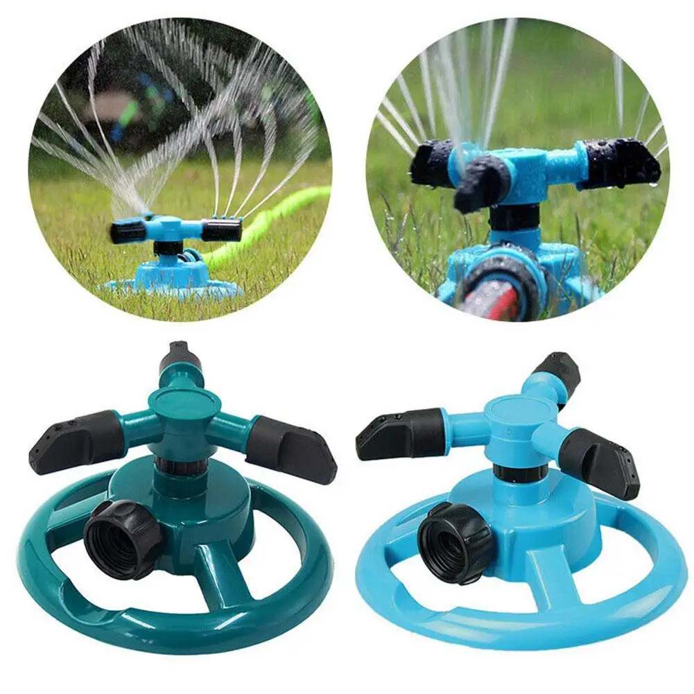 

360 Degree Automatic Rotating Garden Lawn Sprinkler Irrigation Watering System Fast Coupling Adjustable Rotating Nozzle for Yard