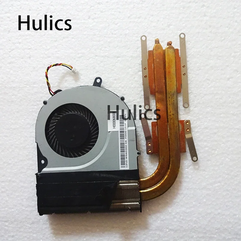 Hulics б/у H 000068000 Вентилятор охлаждения радиатора 13N0-W9A0302 DFS 531305 M30T для Toshiba Satellilte P50-B