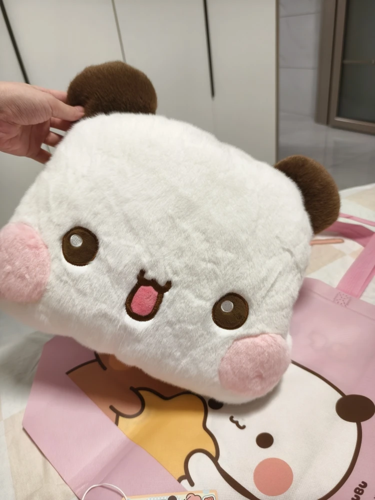 Мультипликационная плюшевая кукла Mitao Cat Bubu Dudu панда медведь плюшевые подушки с