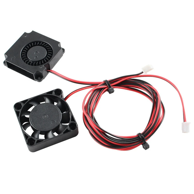 

4010 DC Brushless 24V Turbo Fans Set for Creality Ender 3 / 3X/ Ender 3 Pro 3D Printer Extruder Hotend Oil Bearing Quiet