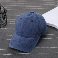 baseball cap mens curved brimmed peaked cap womens washed denim peaked cap printing tide hat sunshade hat
