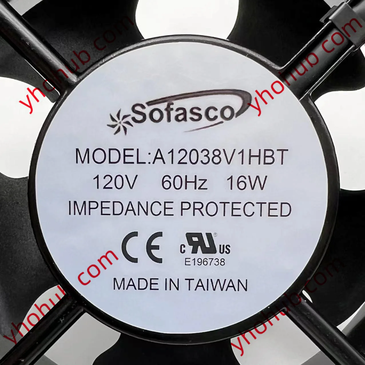 Квадратный вентилятор сервера Sofasco A12038V1HBT 120 В переменного тока 16 Вт 120x120x38 мм |