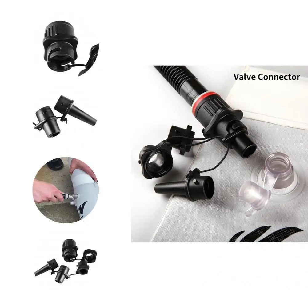 

Устойчивый к разрыву практичный устойчивый к коррозии адаптер клапана лодки герметичный адаптер клапана байдарки прочный для улицы