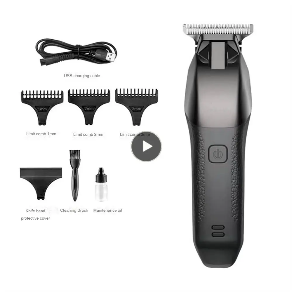 

Rechargeable 10w Long Lasting Range Clipper Precision Steel Blade Convenient To Carry Shaver Hair Care Electric Hair Clipper 4h