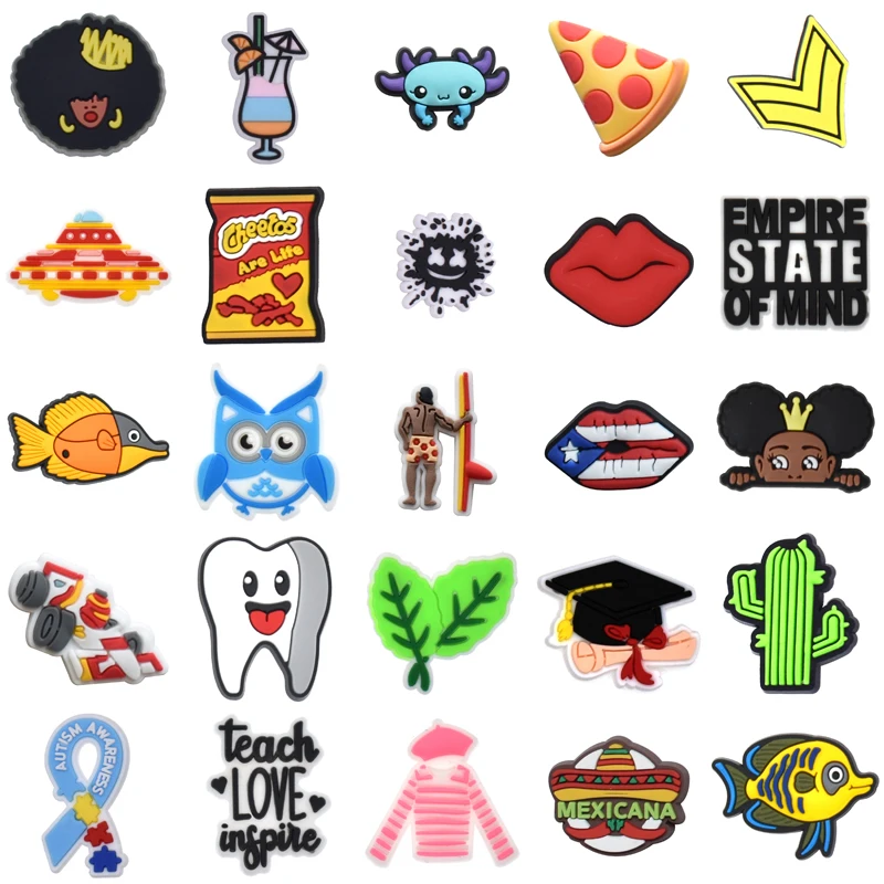 

Men Boy Wholesale Bulk Para Pins Women Charm Set Jeans Kids Girl Shoes Accessories Decorations for Crocs Packs Gifts Shoe Charms