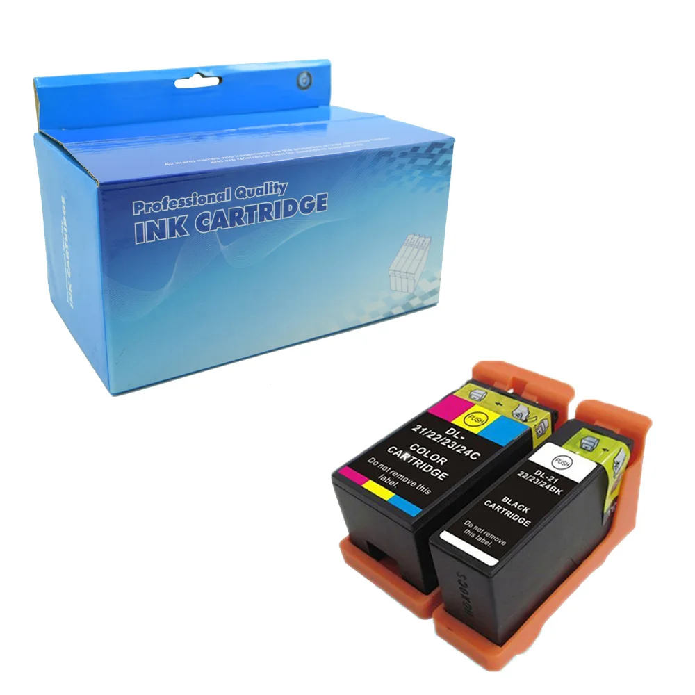 

2Color Ink Cartridge Compatible for Dell 21 22 for DELL V313 V313W V515W Printe