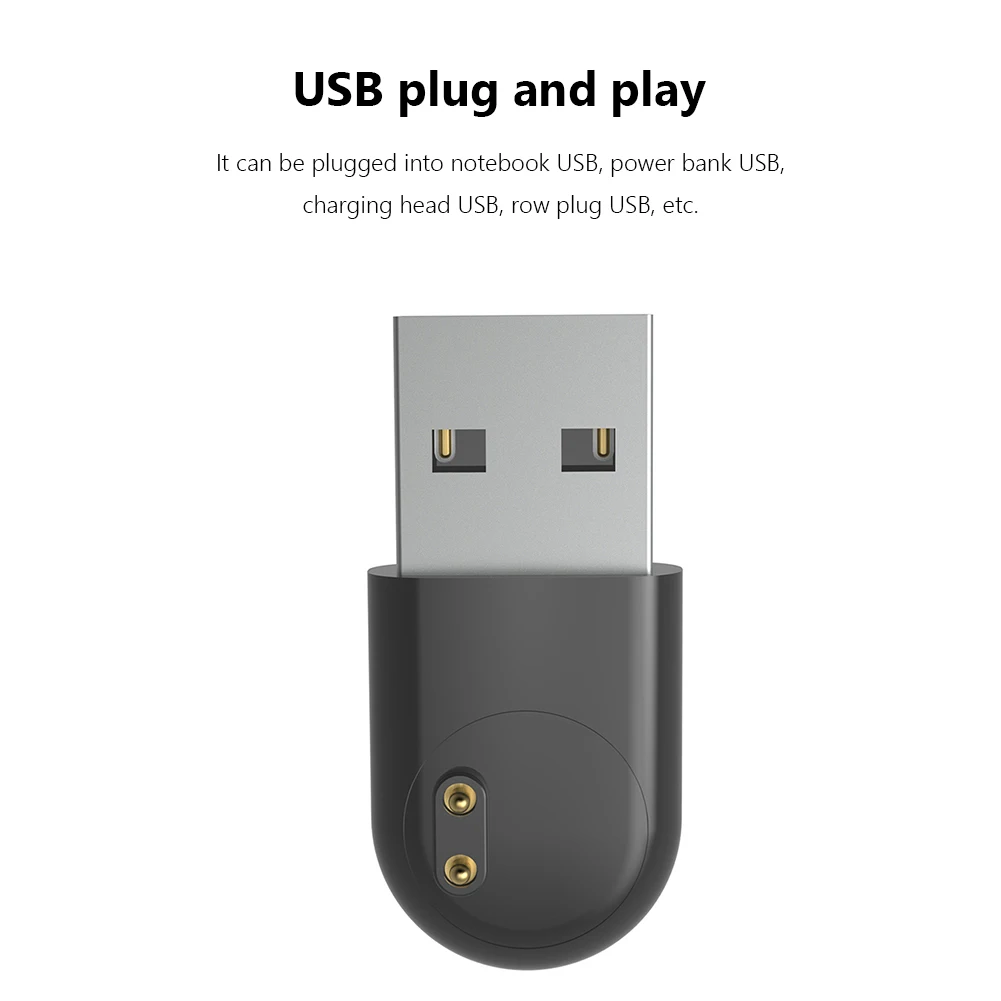Портативное мини-зарядное устройство USB док-станция для Xiaomi Mi Band 7 6 5 адаптер NFC