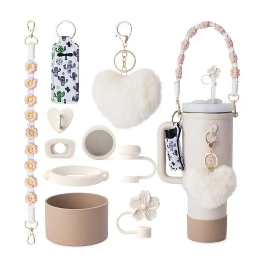 

Противоскользящий чехол для стакана Стэнли с цепочкой