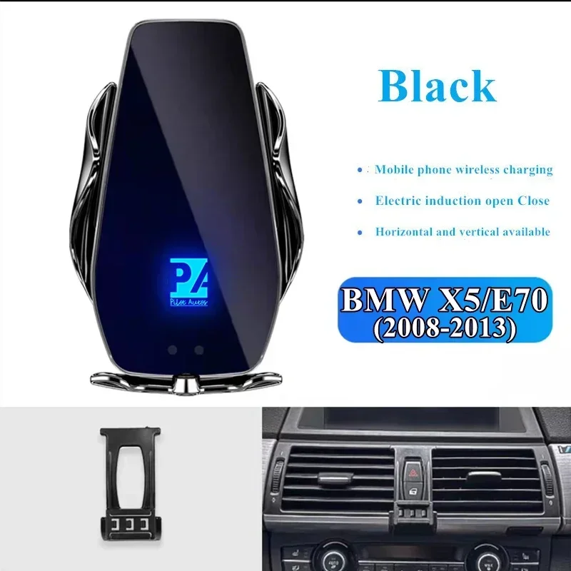 

2008-2014 Для BMW X5 E70 X6 E71 Держатель мобильного телефона Беспроводное зарядное устройство Автомобильное крепление для мобильных телефонов Навигационный кронштейн Поддержка GPS