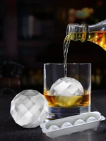 ice cube maker frozen ice cube mold ice tray whiskey ice ball mold with lid large ice making mold ice box