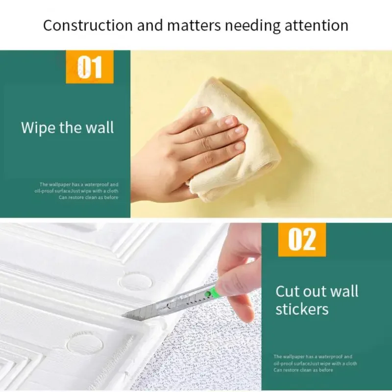 Foam 3D Wall Stickers Brick Self Adhesive Wallpaper Panels Home Decor Living Room Bedroom Decoration Bathroom Sticker