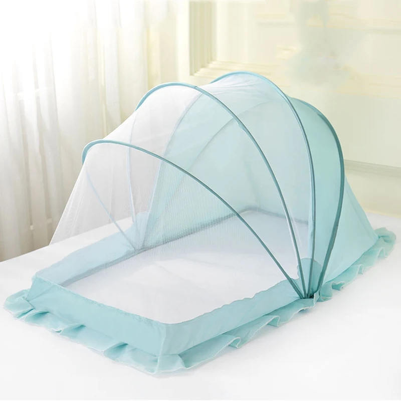 1 Pc Household Crib Mosquito Cover Foldable Newborn Bed Mosquito Cover Baby Bedding Blackout Dustproof Infant Mosquito Net