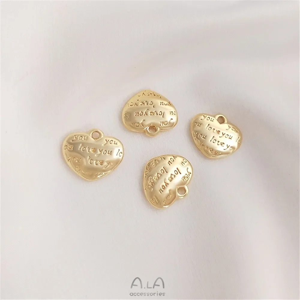 14-каратное золотого цвета модный европейский и американский стиль кулон в форме