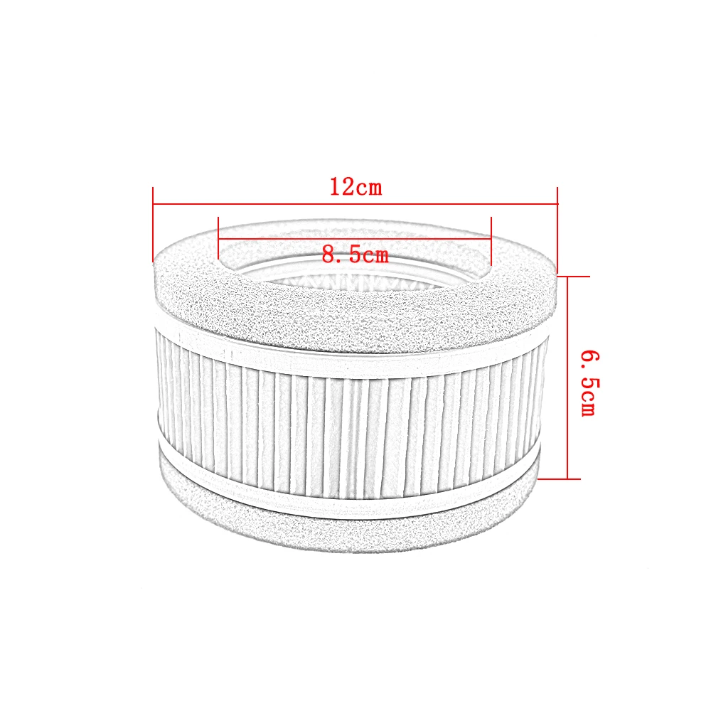 Воздушный фильтр для Мотоциклов GY6 125Cc 150Cc 152QMJ 157QMJ скутеров мопедов квадроциклов