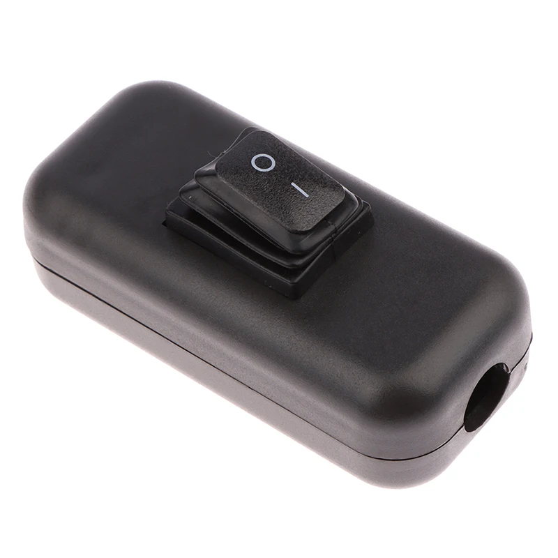 Аксессуары для переключателя питания, 1 шт., IP65, водонепроницаемый и пыленепроницаемый, 10 А, черный, ВКЛ./ВЫКЛ., светодиодный индикатор, встроенный переключатель, практичный