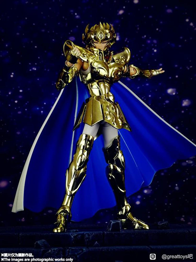 В наличии сейчас CS модель Aiolia SAINT SEIYA Saint Cloth Myth EX 24K Ver Leo аниме игрушки фигурки из