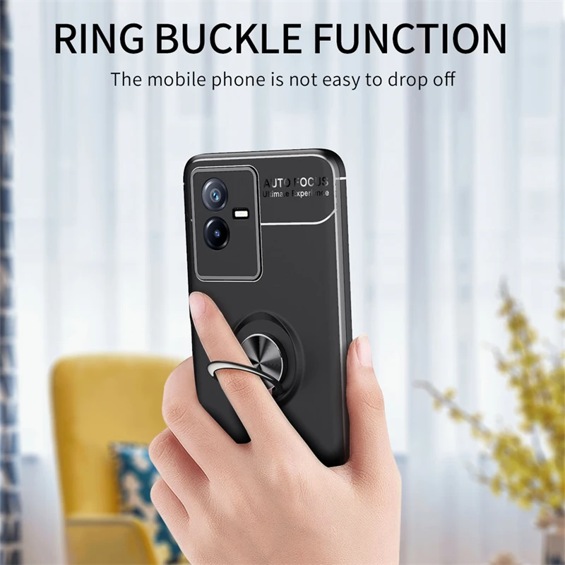 For VIVO T2x Case for VIVO T2x Cover Capa Rubber Armor TPU New Protector Ring Silicone Bumper Cover For VIVO T2 T2X Case