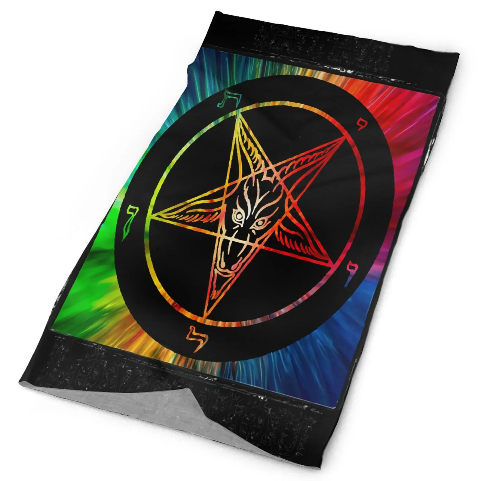 

Мужская камуфляжная маска-Бандана с надписью «Love You God Death»