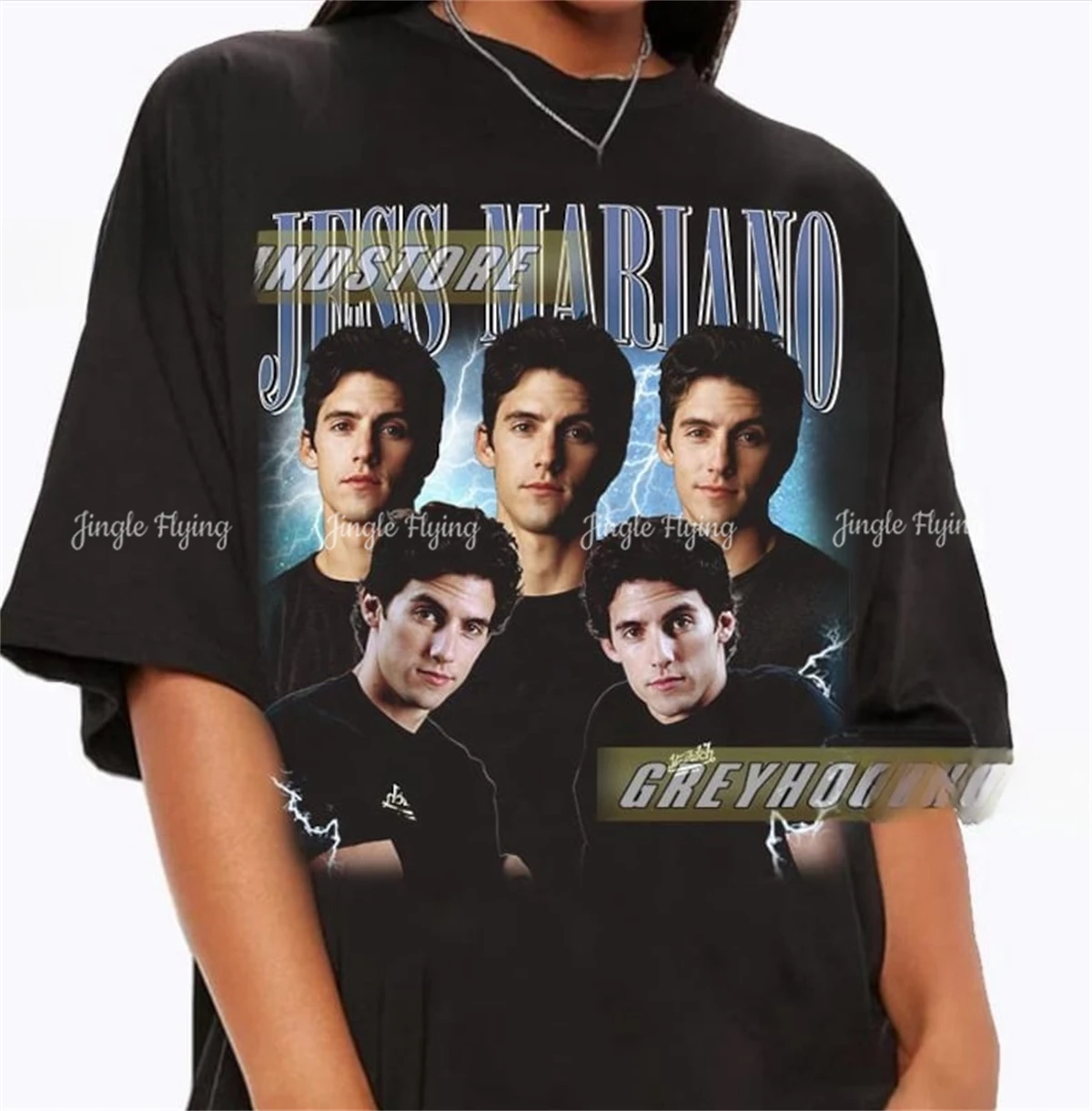 Ограниченная серия Jess Mariano 90s Bootleg винтажная футболка в мягком стиле подарок для