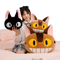 Studio Ghibli Hayao Miyazaki Kiki's Delivery Service Black JiJi Plush Toy Cute Mini Black Cat Kiki Stuffed Toy Totoro bus Toys