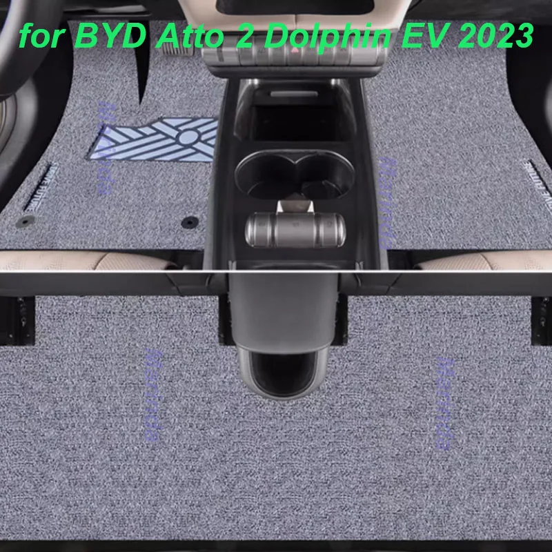 

Car Floor Foot Mats Rear Trunk Pads for BYD Dolphin EV 2023 Car Anti-dirty Protective Cover Pad Mat Interior Accessories