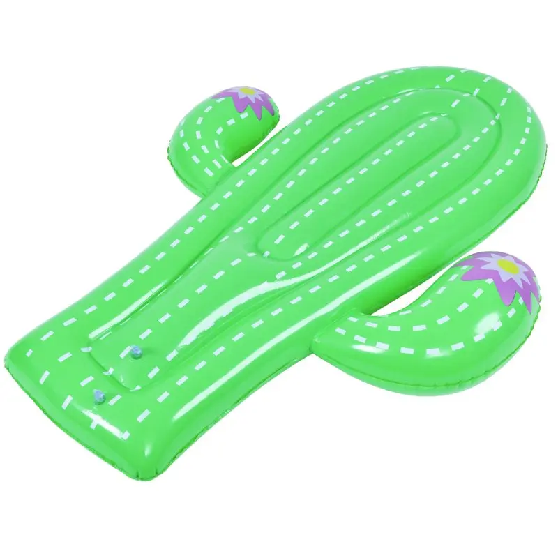 

Inflatable Green 70.5 inch Jumbo Cactus Swimming Pool Mattress Float