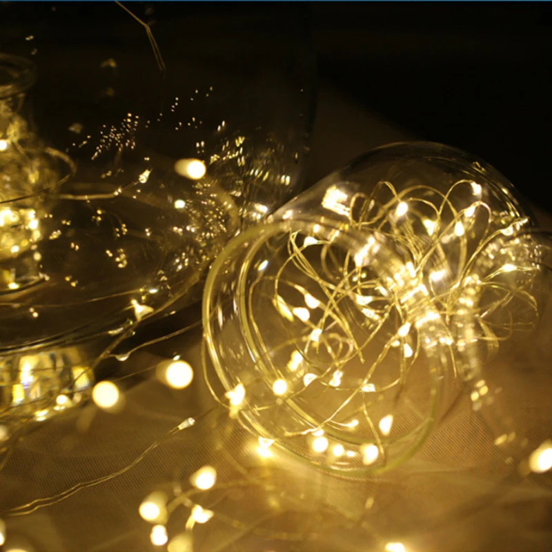 

USB Fairy LED String Lights 8modes Christmas Lamp Decorations for Home Holiday Lighting Garden Garland Indoor Outdoor Decor