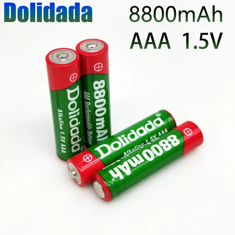 

New Type AAA Battery 8800 MAH 1.5V Alkaline AAA Rechargeable Battery Remote Control Toy Large Capacity Battery