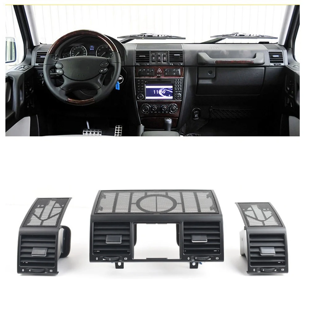 

Car Front Left Side Dashboard Panel Speaker Grille Air Vent Outlet Trim Grill Mesh for Benz G Class W463 2004-2018