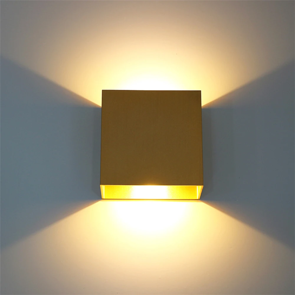 

Modern 6W LED Indoor Wall Lamp Dimmable Up and Down Light Home Lighting Aisle Living Room Decoration Sconce Aluminum Wall Light