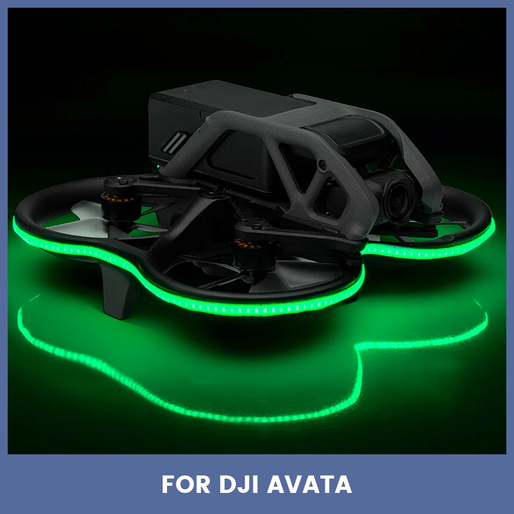 

RC LED Light Strips for DJI Avata Drone Lamp Flash Lamp Night Navigation Light Dropper Waterproof Lamp Belt Accessories