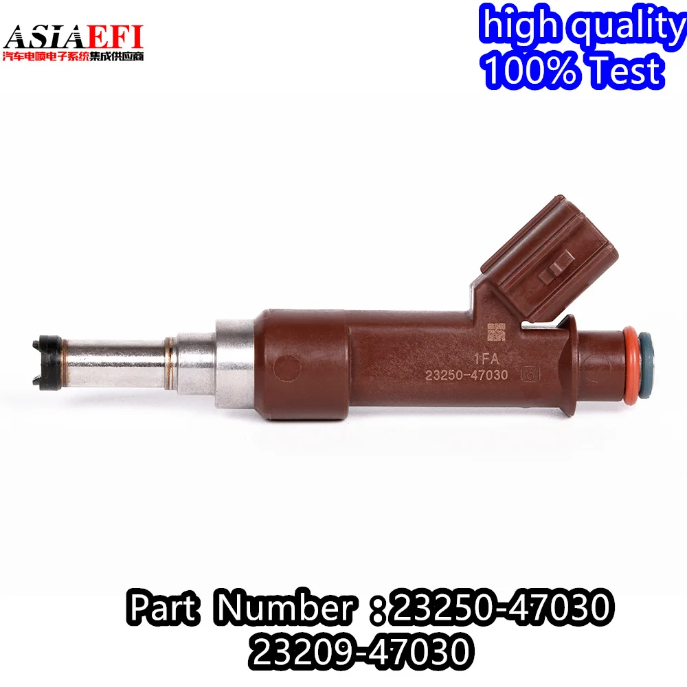4 шт. высококачественная топливная форсунка OEM 23250-47030 23209-47030 для Toyota Corolla Camry Lexus NSP120