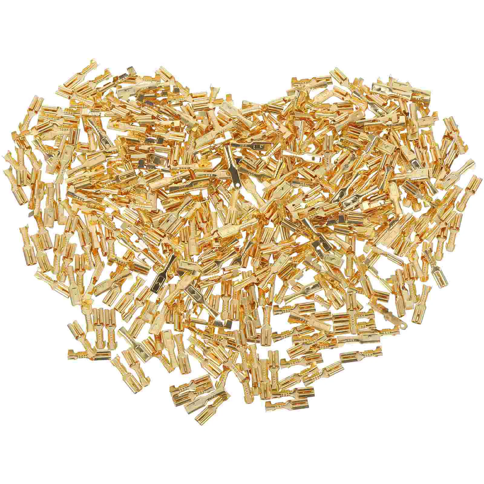 

Crimp Terminal Connector Kit Male Wire Terminals Spade Assortment Quick Disconnect