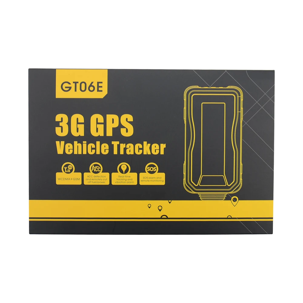 Concox GT06E 3G GPS-трекер Устройство слежения в реальном времени WCDMA GSM GPS-локатор