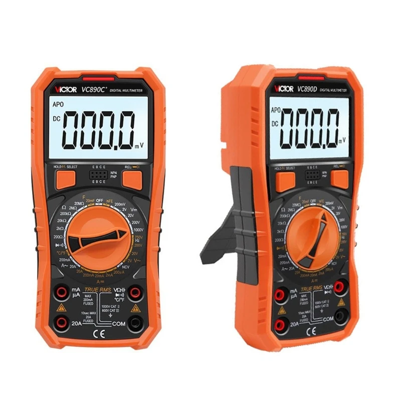 

Digital Multimeter Tester 1999 Counts Battery Powered NCV,Current,,Resistance Diode,Continuity,Capacitance