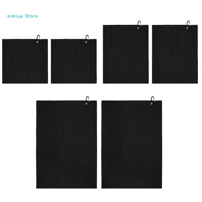 

Полотенце для гольфа, сумки для гольфа, спортивное полотенце из микрофибры с карабином, аксессуары для гольфа