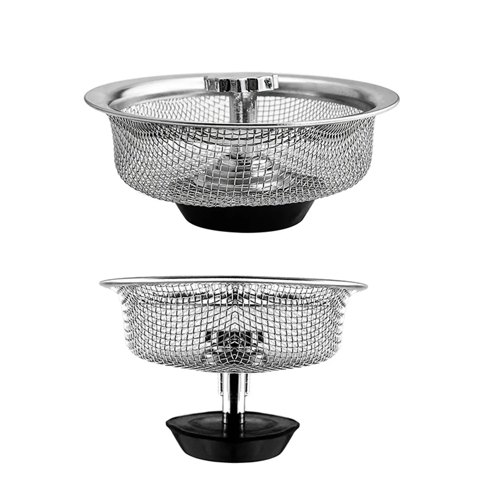 

Bathroom Sink Strainer 304 Stainless Steel Water Stopper Sink Water Filter Plug Kitchen Sink Accessories Kitchen Tools