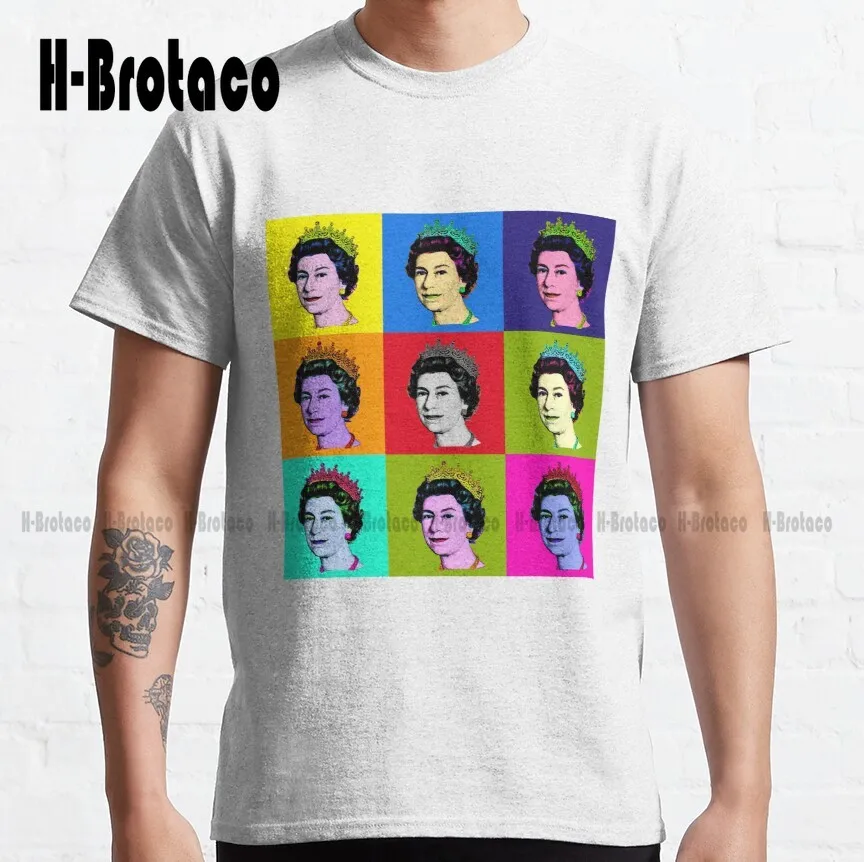 

Классическая футболка Queen Art Queen Her Royal, футболки с графическим рисунком, хлопковые уличные простые винтажные повседневные футболки, модная летняя футболка