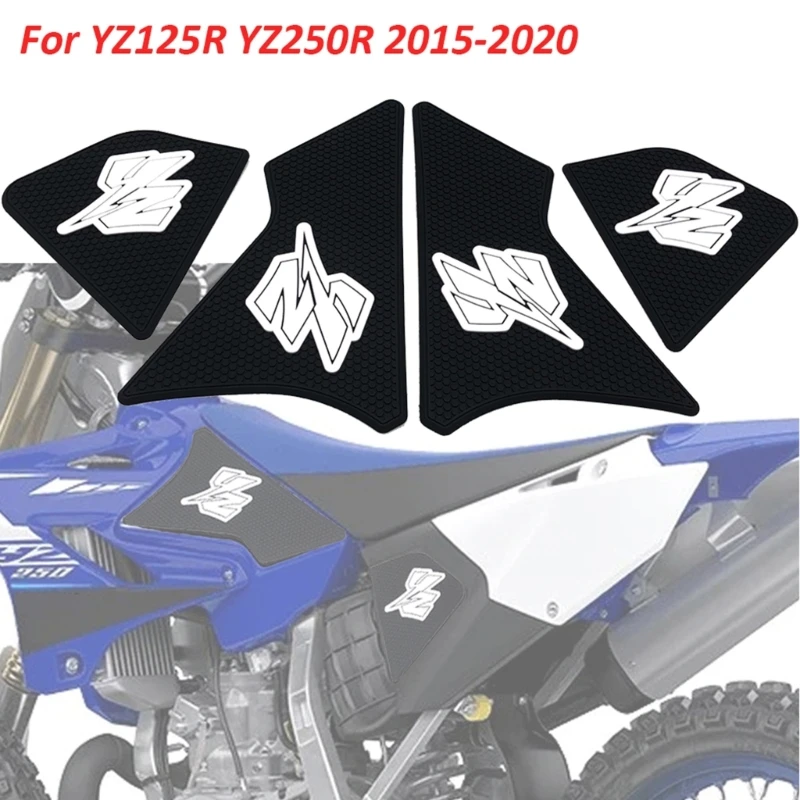 

Rubber Traction Pad Side Gas- Knee Grip Protector Fit for YZ125R YZ250R 2015-2021 Motorcycle Decoration