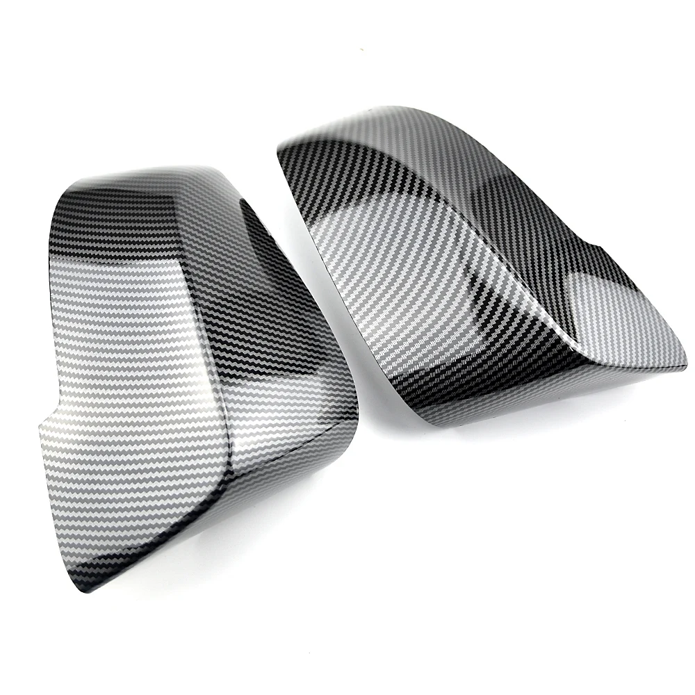

Rearview Mirror Covers for Bmw 5 Series F10 F11 Lci 2014-2017 Caps Replacement Side Rear-View Carbon Fiber Gloss Black