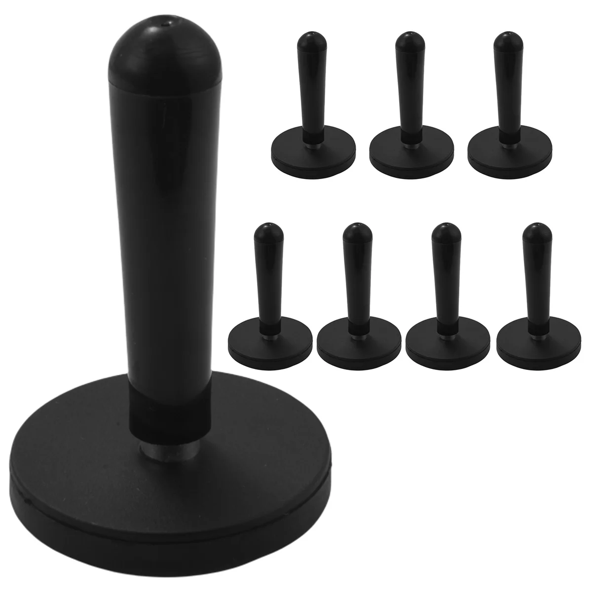 

8Pcs Car Wrap Black Gripper Magnet Holder For Sign Vinyl, Car Wrapping & Crafts Sign Making Vinyl Tools Magnets