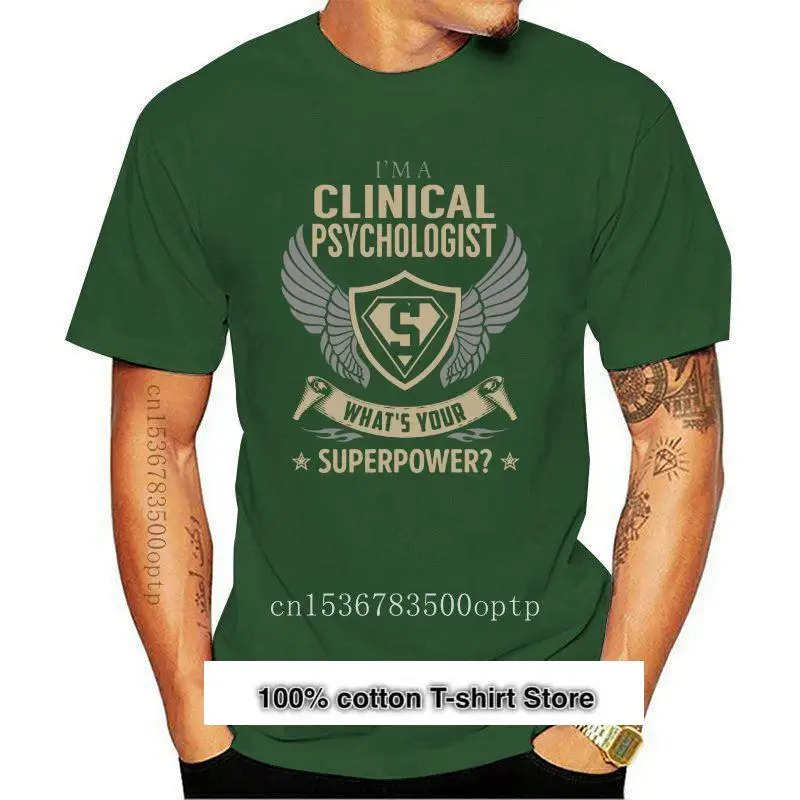 

Camiseta sin etiqueta Popular de superpoder, nueva clínica, de psicólogo