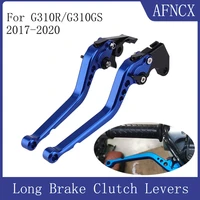 g310 r g310 gs motorcycle accessories adjustable cnc long brake clutch levers fits for bmw g310rg310gs 2017 2018 2019 2020