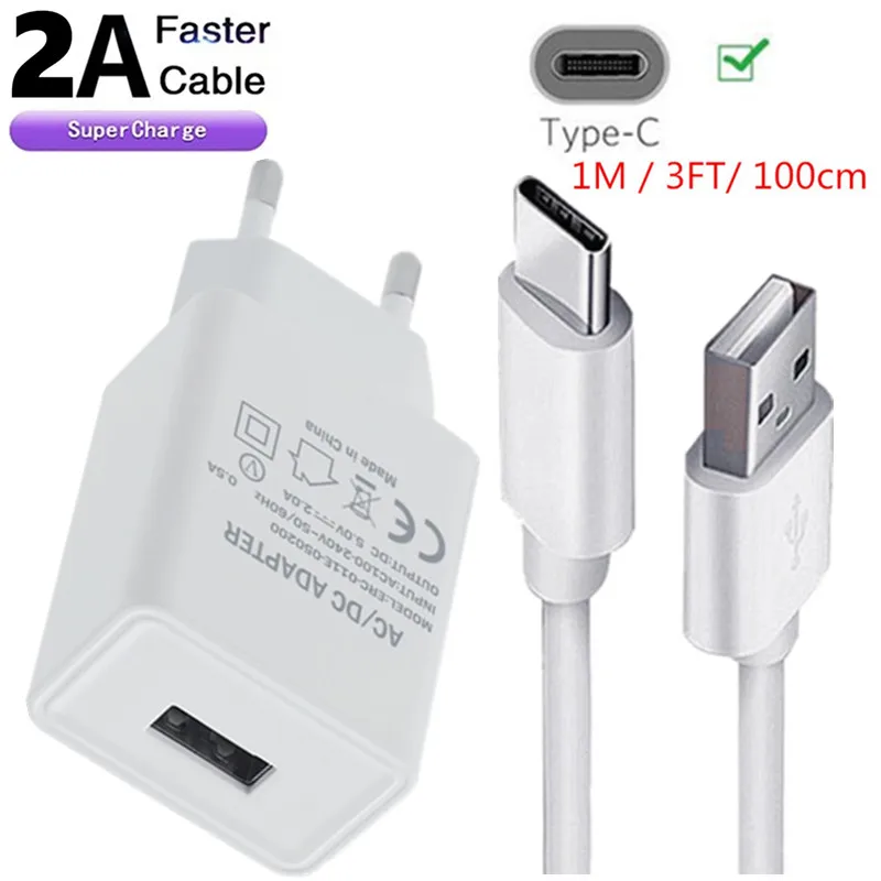 for OnePlus 8 Pro Xiaomi 9T USB Charger Type C Cable 5V 2A Super Fast Charging For OnePlus 7t/7/7 Pro/6T/5T/5/3T Charger Cable