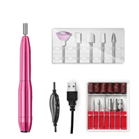 stainless steel nail polisher usb charging high speed silent nail polisher adjustable speed low noise electric polisher