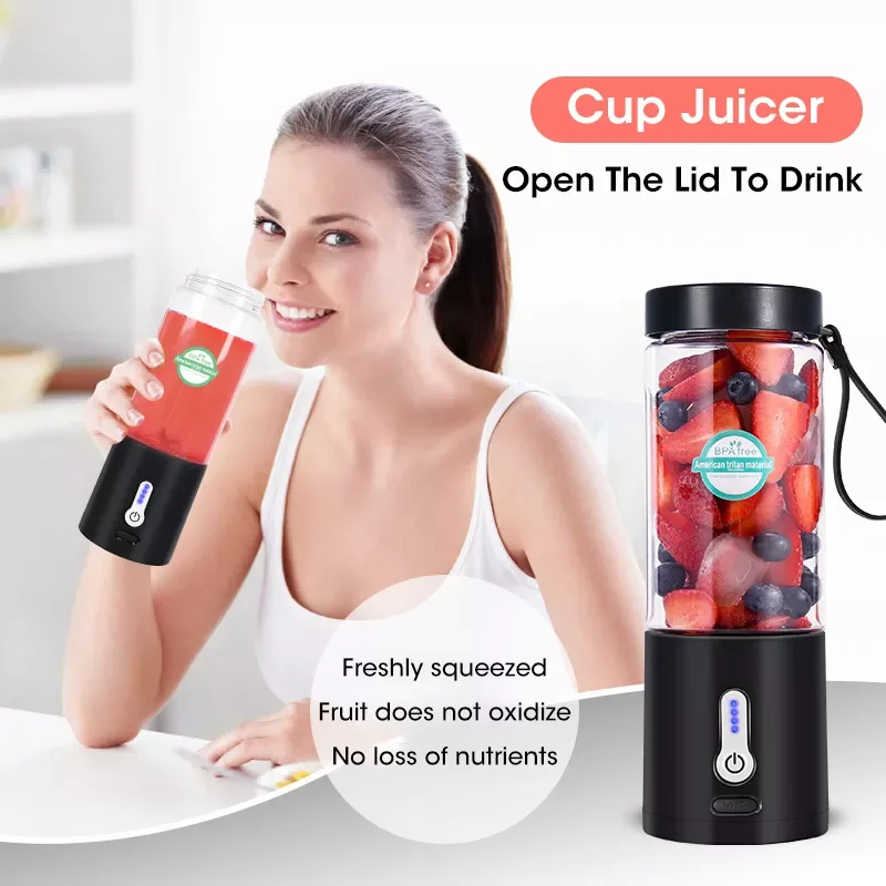 

Портативная соковыжималка для фруктов, с USB-зарядкой