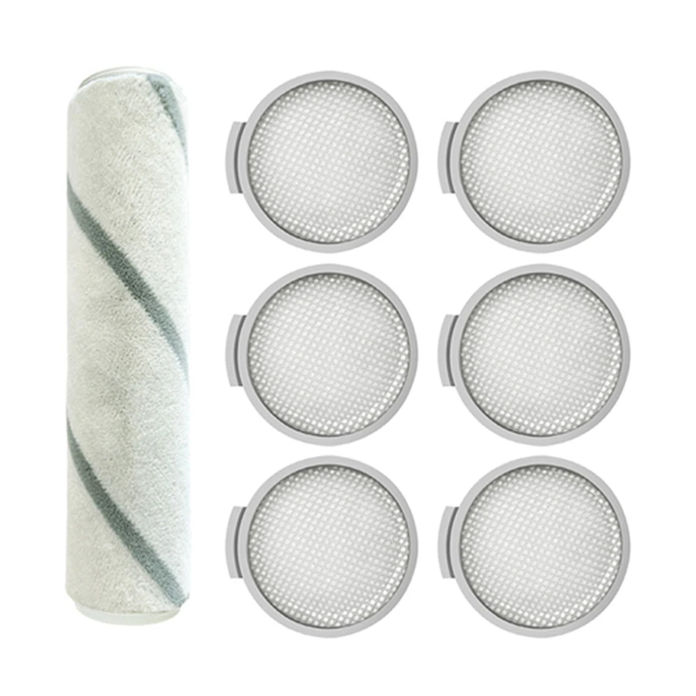 

7Pcs Roller Brush Filter for Xiaomi Mijia SCWXCQ01RR Roborock H6 Vacuum Cleaner Replaceable Dedicated Parts