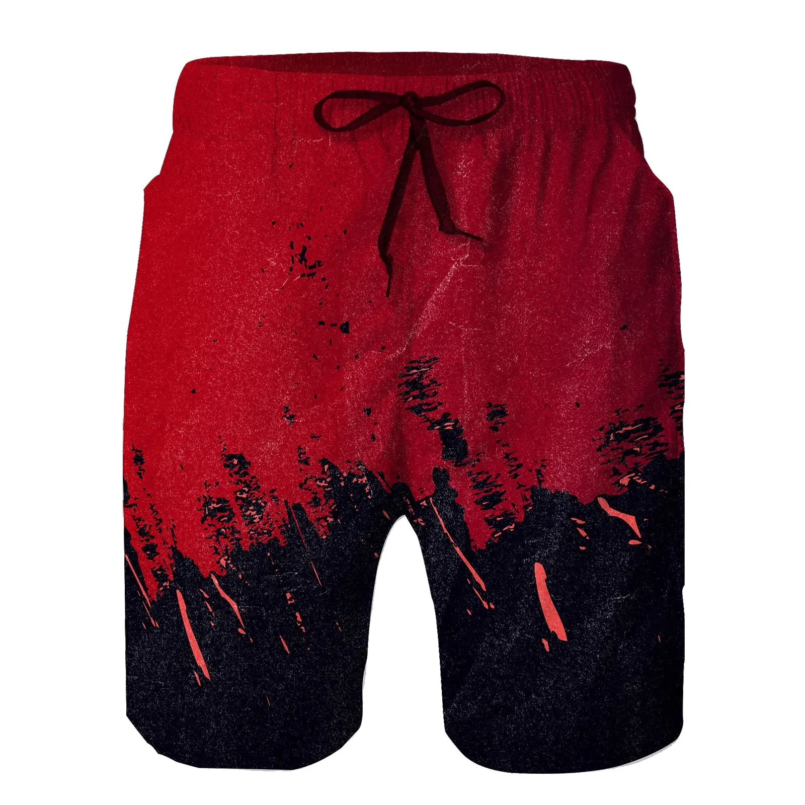 

Shorts Casual 3d Digital Fun Print Beach Drawstring Pants Men's Breeches Quick Dry Beachwear With Pockets Шорты Male Clothing