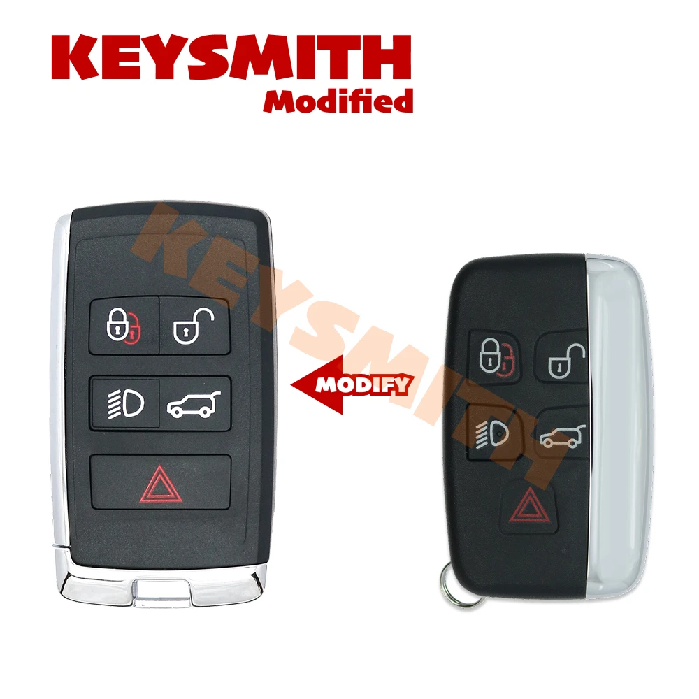 Фото Умный ключ KEYSMITH с дистанционным управлением, модифицированный для Land Rover Range Rover Sport, Discovery 4, Evoque, LR4, а также для Jaguar XF, XE, XJ. №5